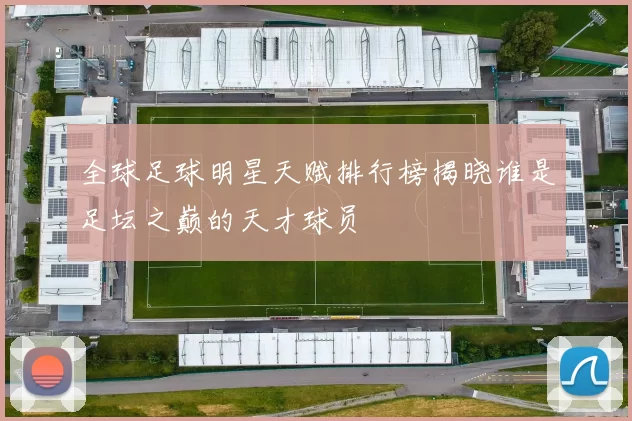 全球足球明星天赋排行榜揭晓谁是足坛之巅的天才球员